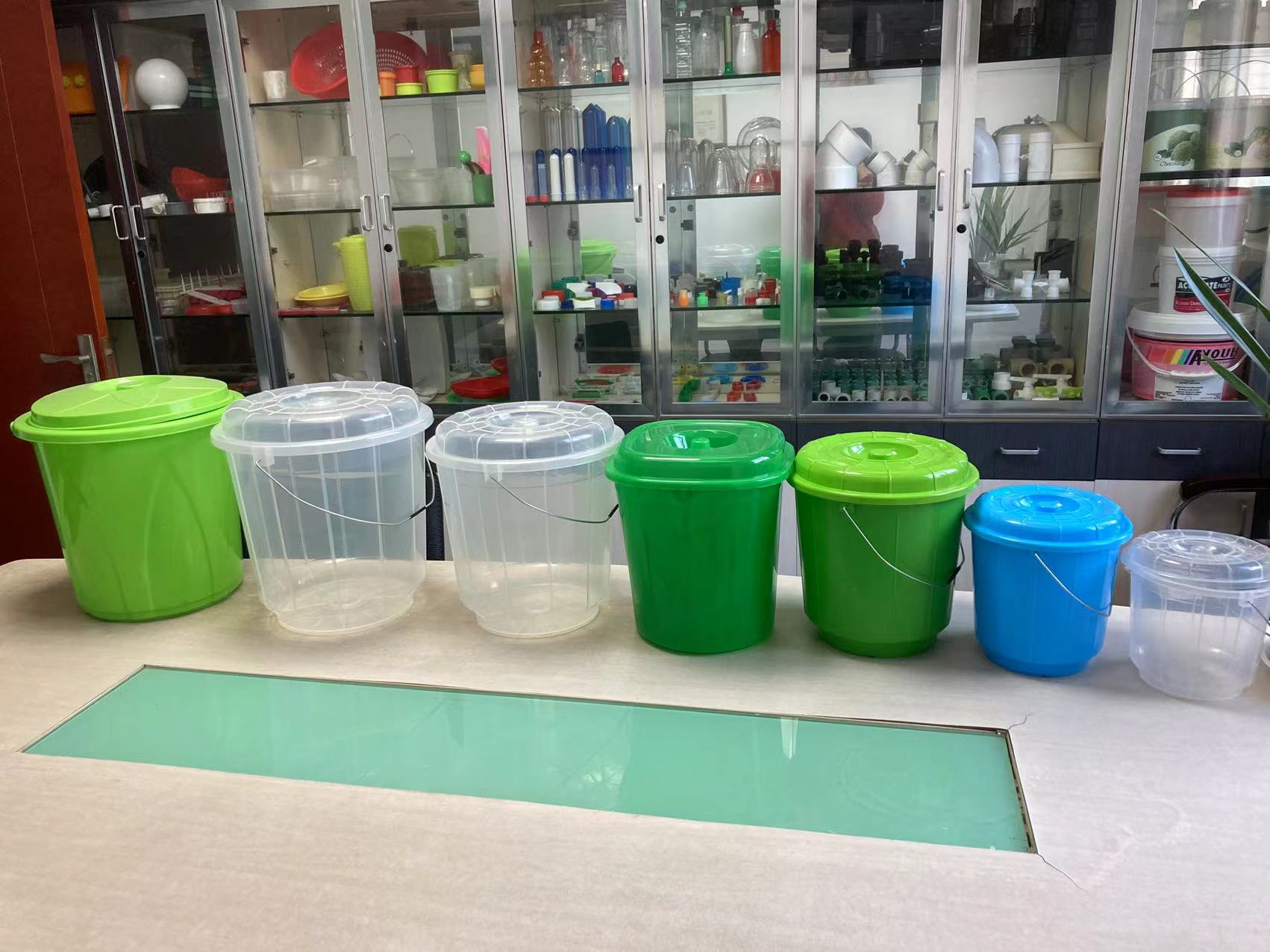 Plastic Small Water Bucket Injection Making Molding Machine