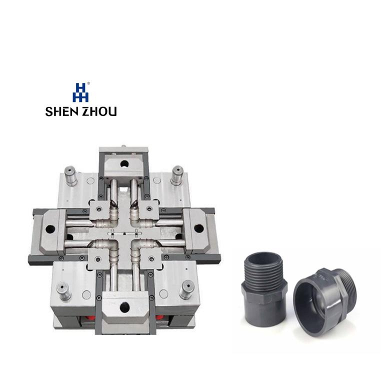 Customized Pvc Pipe Fittings Injection Molding Machine Molds