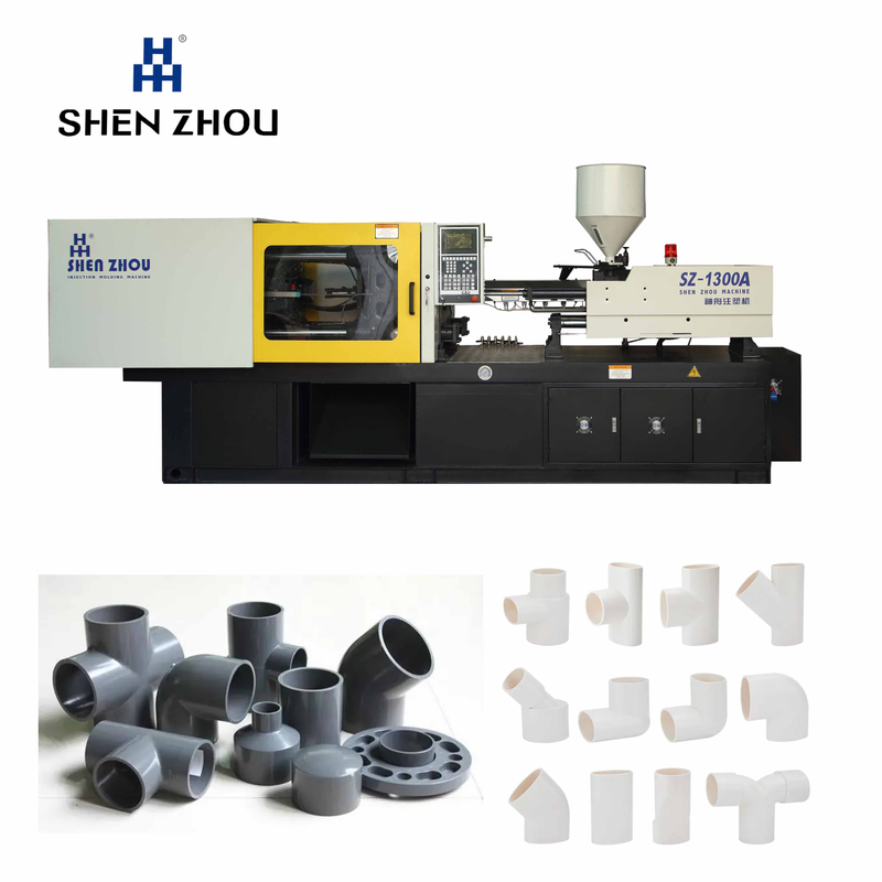 Plastic PVC Water Pipe Fittings Injection Molding Machine