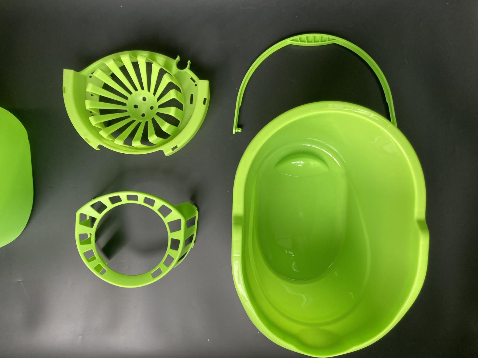 Plastic Mop Bucket At Wringer na May Handle Injection Molding Machine